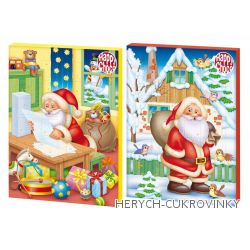 Adventní kalendář Happy choco - santa 50g