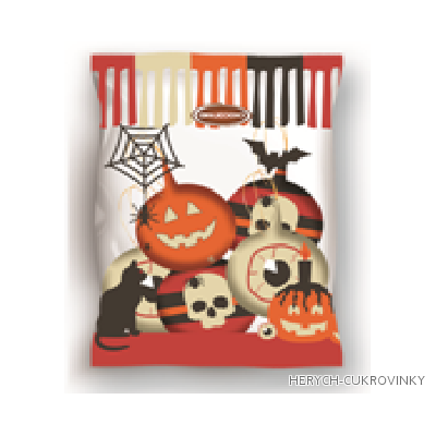 Halloween koule čok.ml.sáček 63g