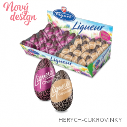 Figaro likérové vajíčka cappuccino a cherry 27,5g v boxu / 90Ks