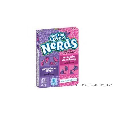 Nerds jahoda a hroznové víno 46,7g