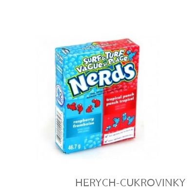 Nerds malina a tropický punč 46,7g