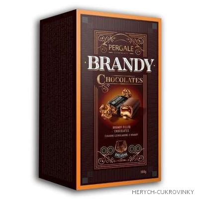 Pergale pralinky - brandy 190g