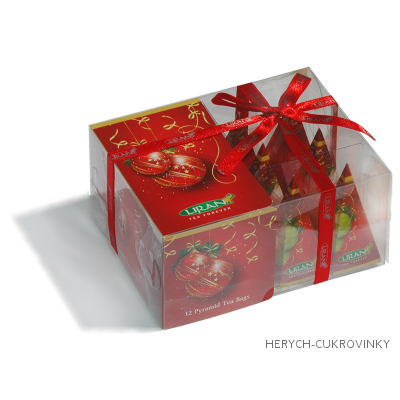 Liran Christmas mix pyramidkový čaj 24g