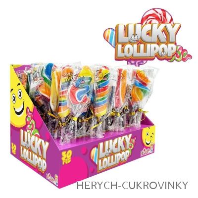 Lízátko Lucky 12g  / 30 ks