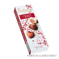 Belgian srdíčka red 65g