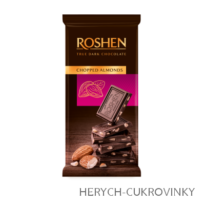 Roshen hoř. čok. mandle 85g