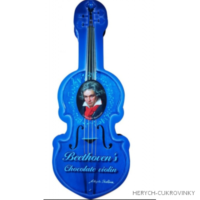 Čokoládové housle Beethoven 200g