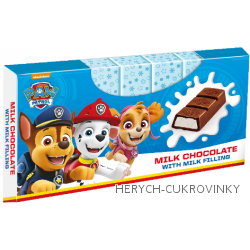 Čokoláda licence 100g (Paw Patrol, Peppa Pig)